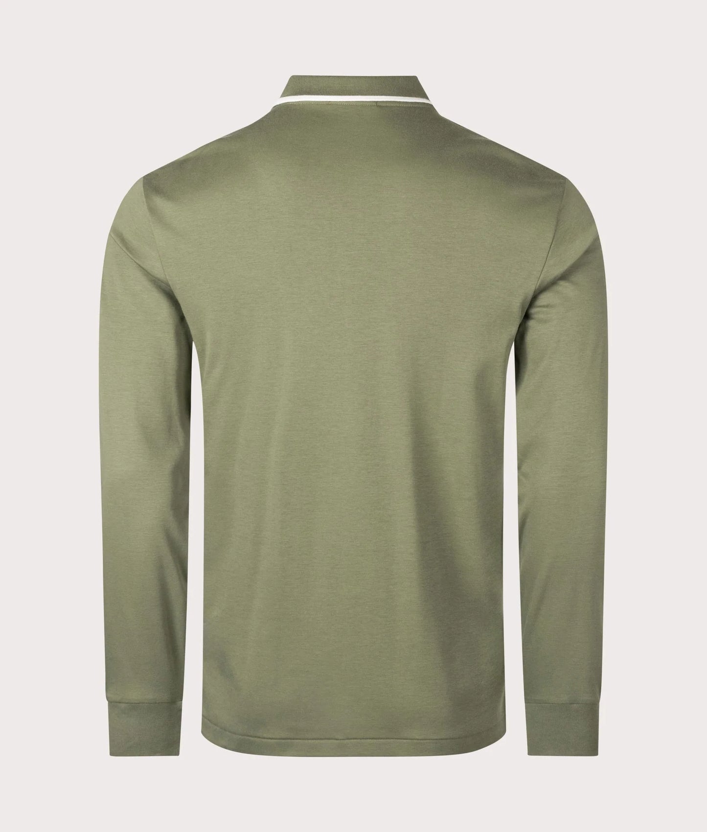 Custom Slim Fit Long Sleeve Polo Shirt