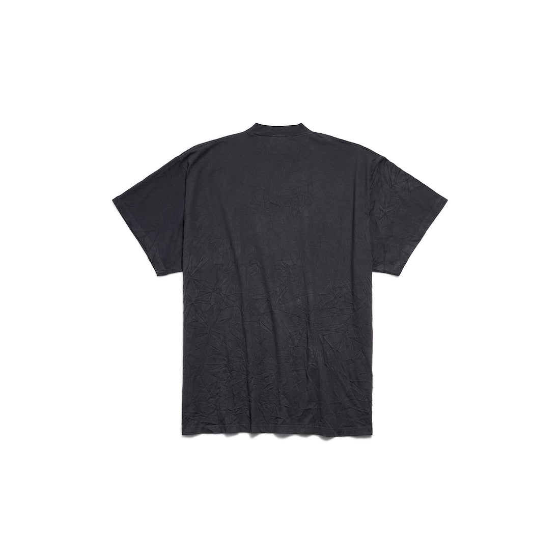 MEN'S EBAY T-SHIRT OVERSIZED IN BLACK FADED