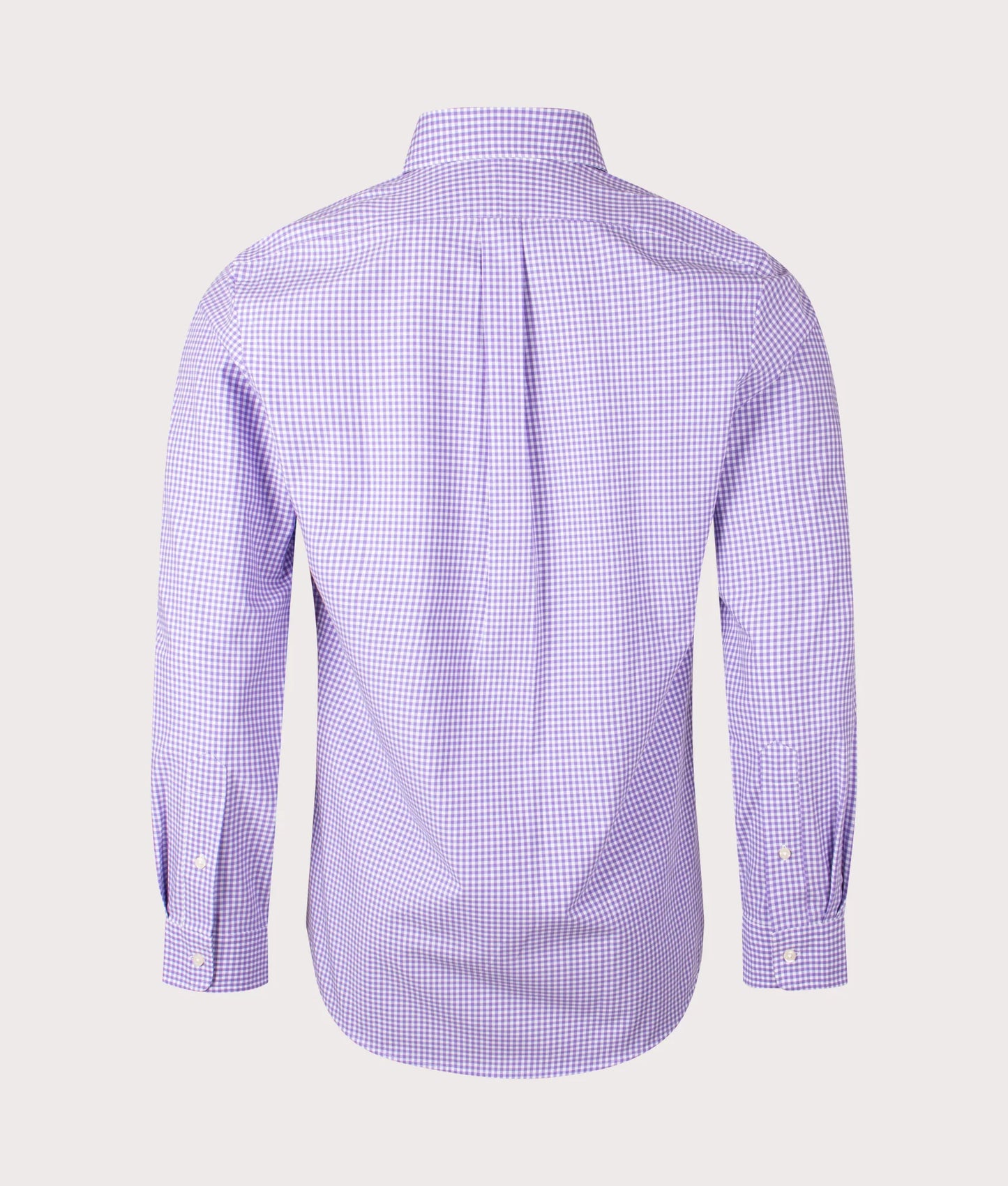 Custom Fit Gingham Poplin Shirt