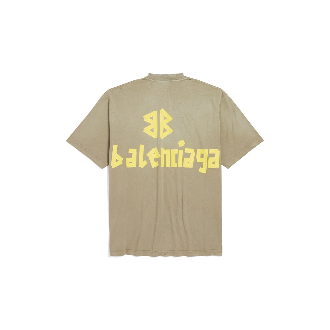 MEN'S TAPE TYPE T-SHIRT MEDIUM FIT IN ARMY GREEN
