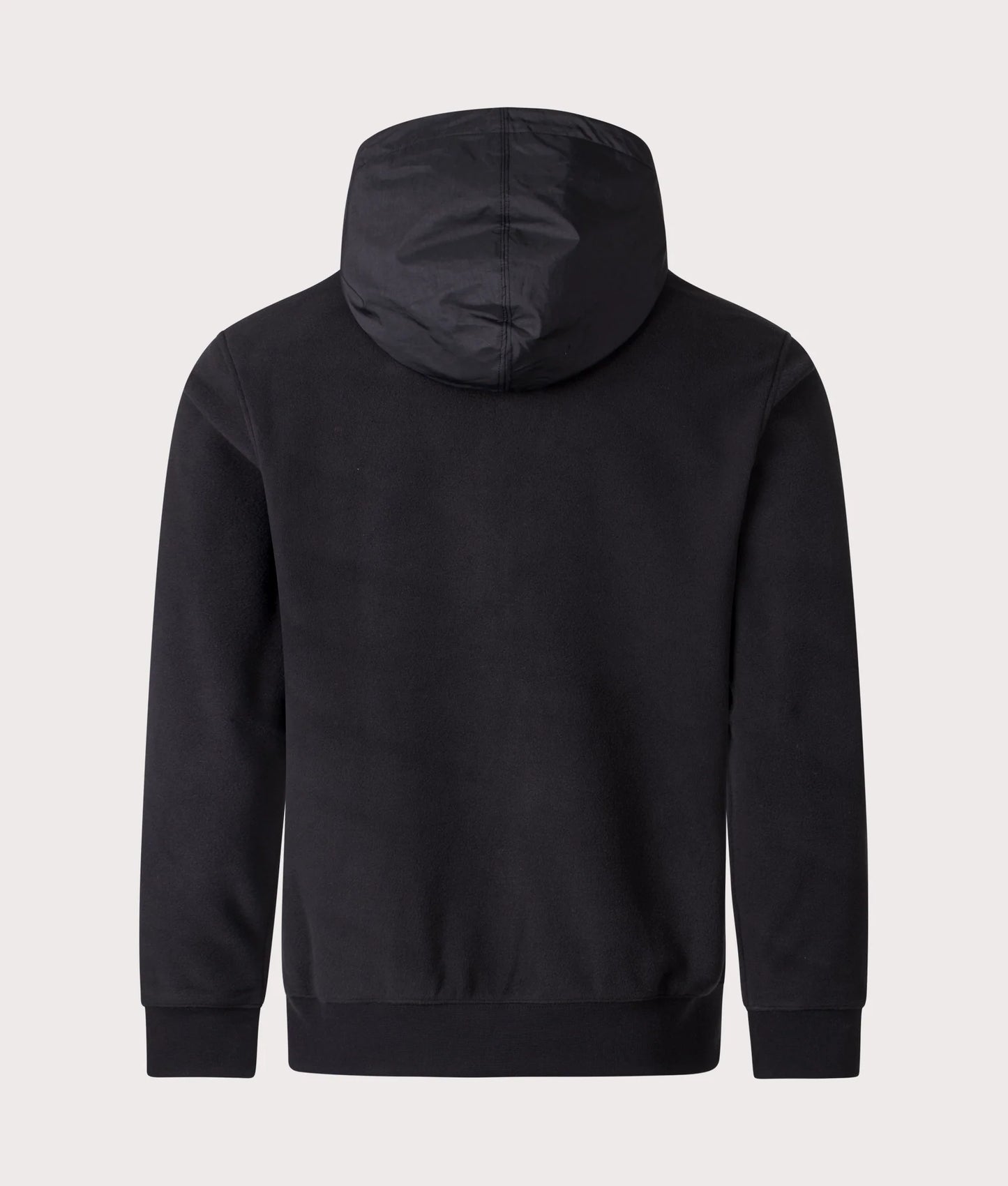 Brushed Fleece Hybrid Hoodie