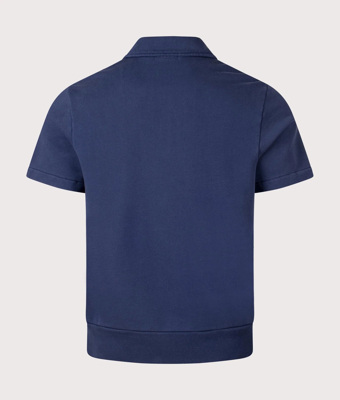 Loopback Fleece Sweat Polo Shirt
