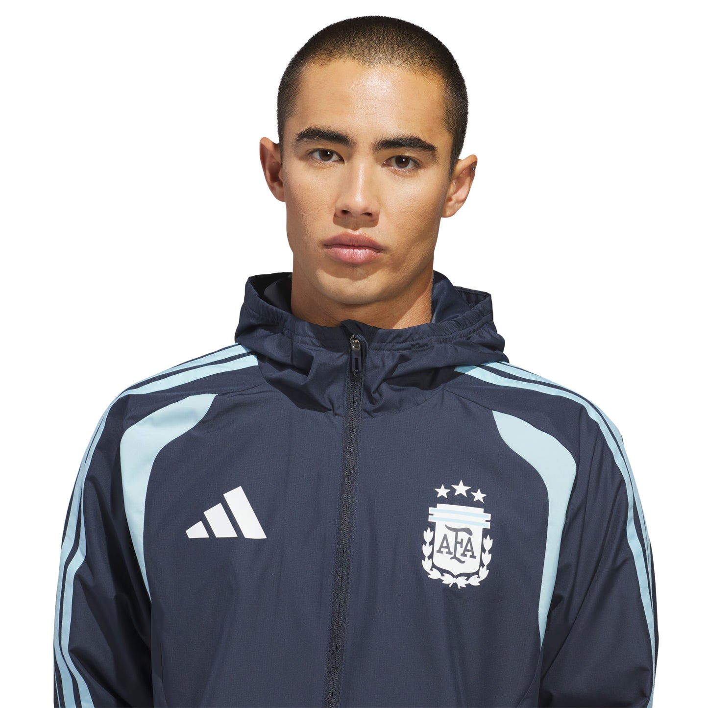 Argentina National Team 2026  Tiro All Weather Full-Zip Jacket - Navy