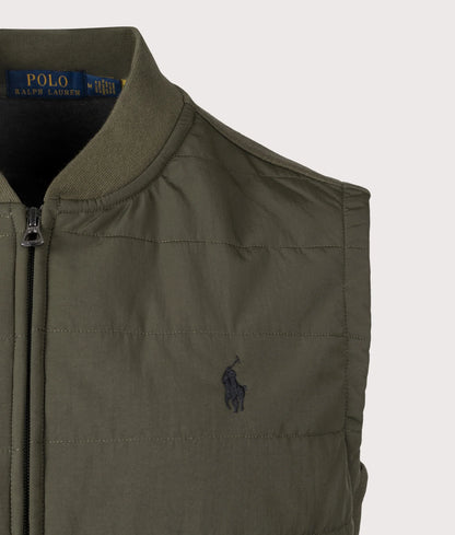 Quilted Hybrid Vest