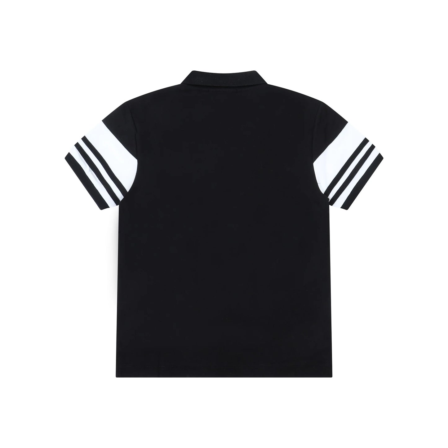 260415 New high-quality gradient collar polo shirt