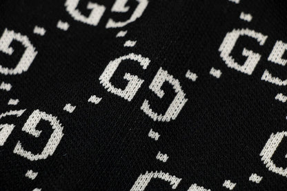 250408 New high-quality jacquard fabric knitted POLO shirt