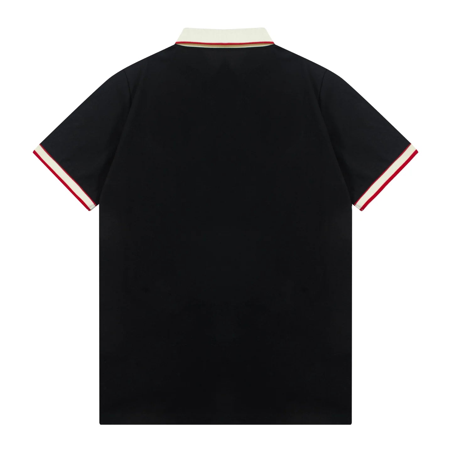 250408 New high-quality letter webbing with a color-matched collar POLO