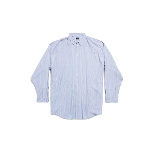 MEN'S FLUID SHIRT IN BLUE/WHITE