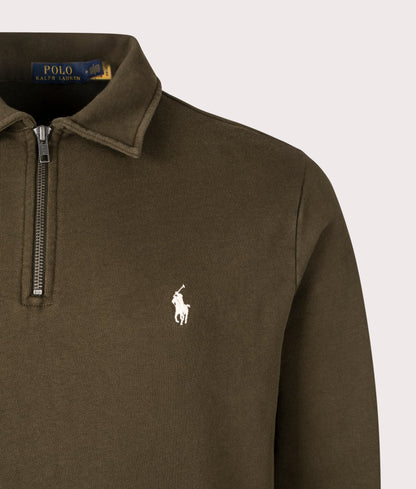 Quarter Zip Loopback Terry Sweatshirt