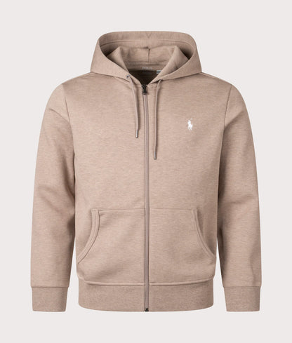 Zip Through Double Knit Hoodie