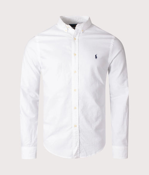 Slim Fit Garment Dyed Oxford Shirt