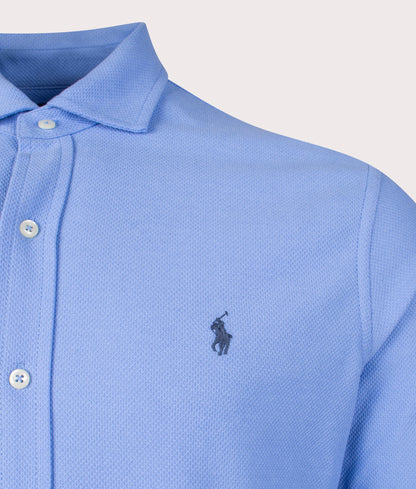 Honeycomb-Knit Shirt
