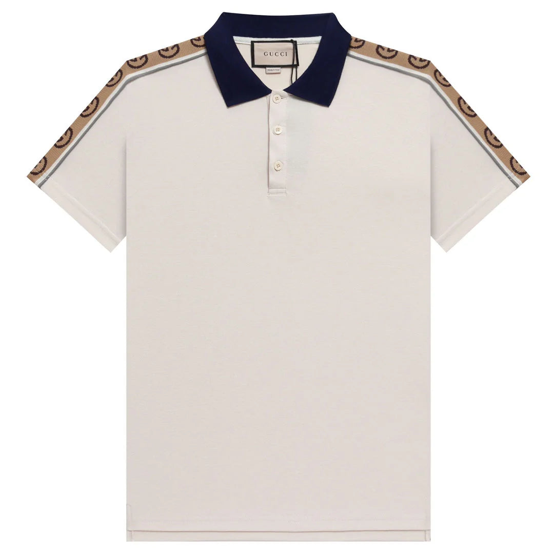 250212 Classic high quality jacquard polo shirt