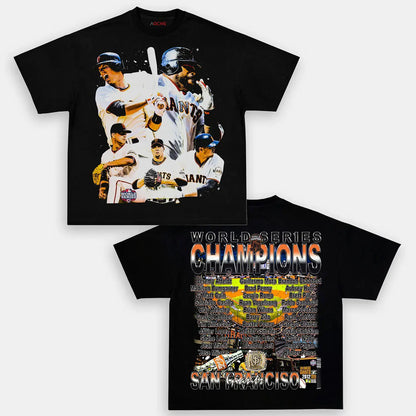 2012 WORLD SERIES CHAMPS - GIANTS TEE - [DS]