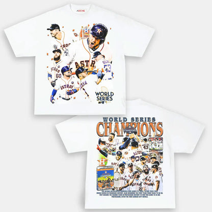 2017 WORLD SERIES CHAMPS - ASTROS TEE - [DS]