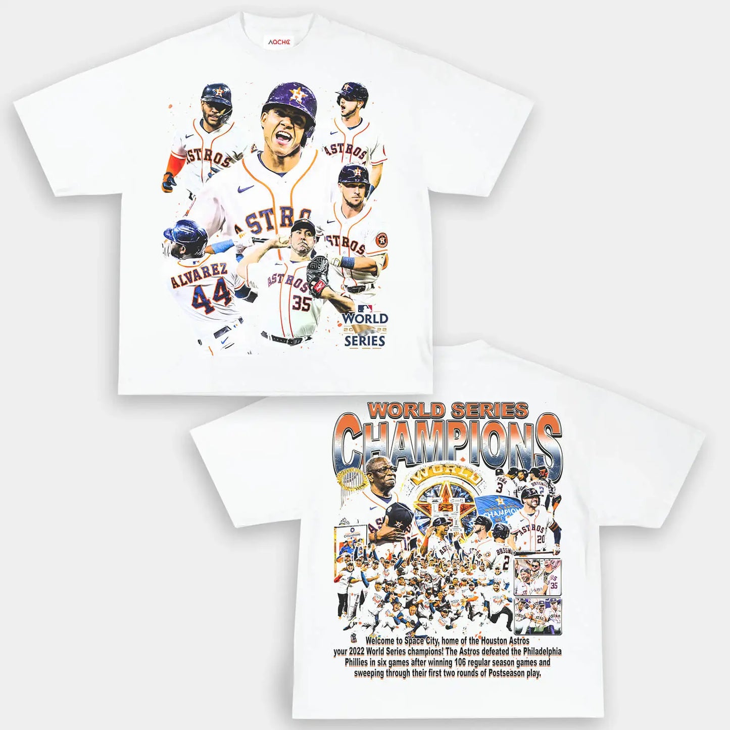 2022 WORLD SERIES CHAMPS - ASTROS TEE - [DS]