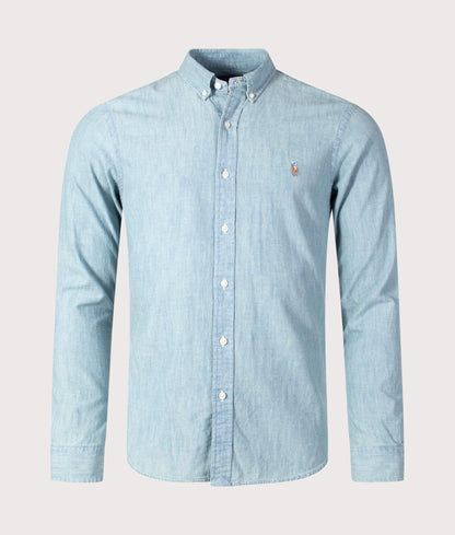 Slim Fit Chambray Shirt