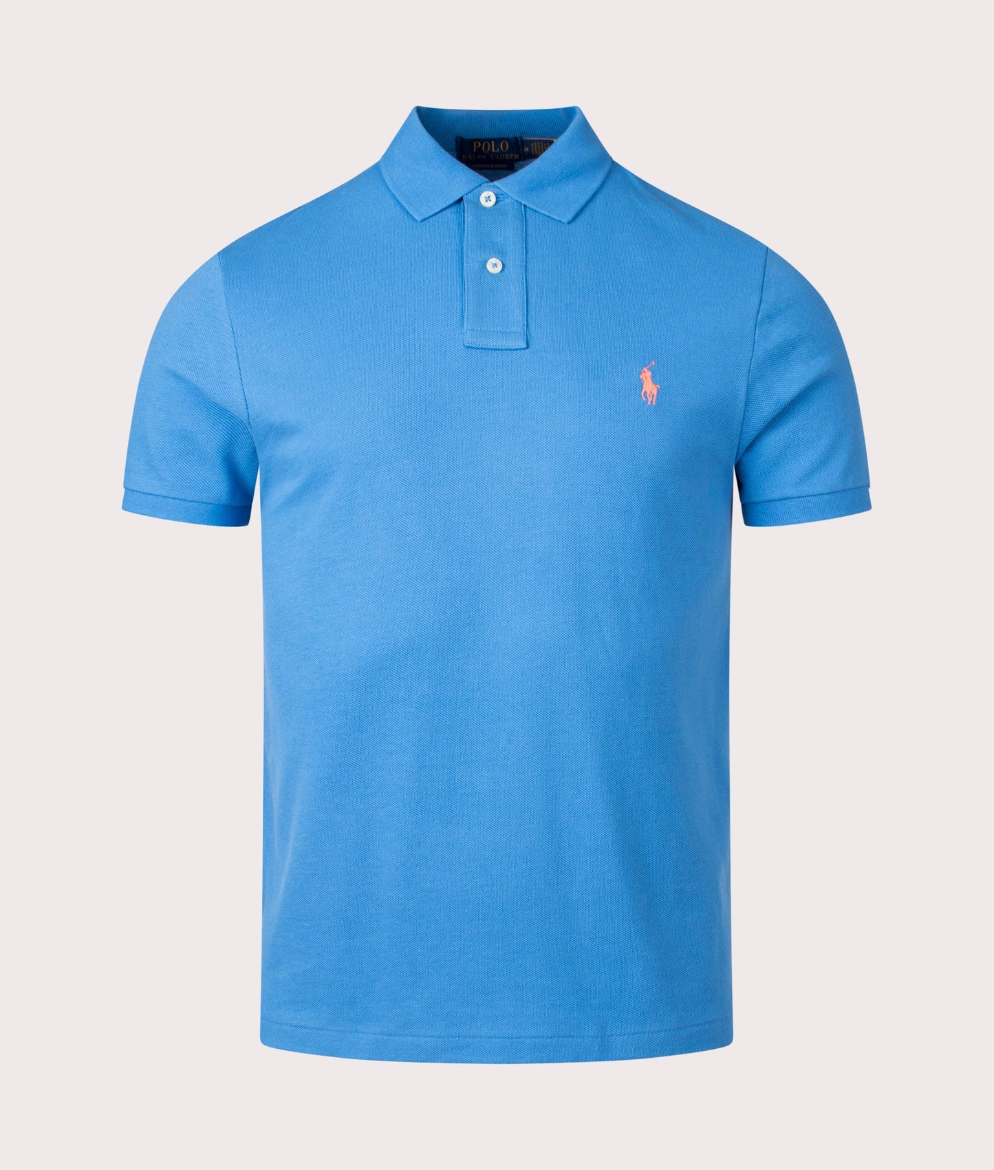 Custom Slim Fit Mesh Polo Shirt