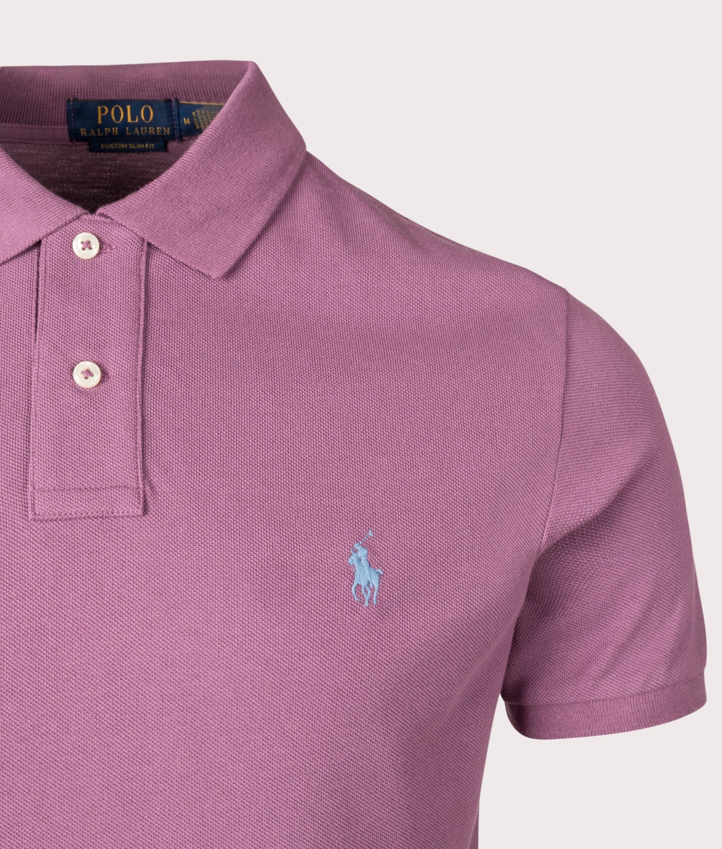 Custom Slim Fit Mesh Polo Shirt