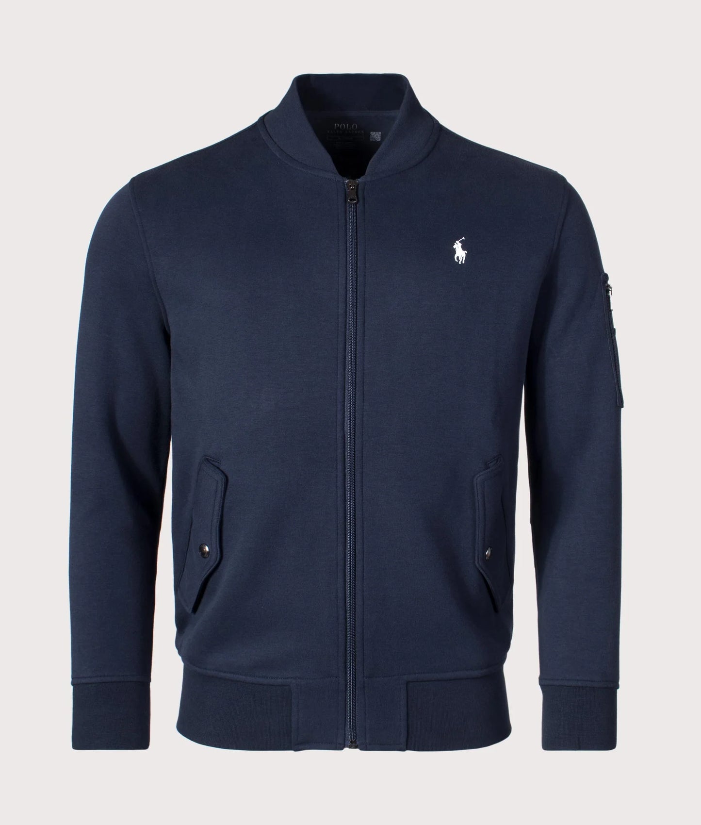Double-Knit Bomber Jacket