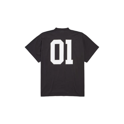 MEN'S BASKETBALL SERIES - OVERSIZED T-SHIRT IN BLACK