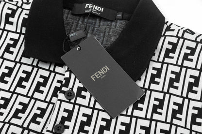 250305 New high quality jacquard fabric POLO shirt
