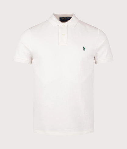 Custom Slim Fit Mesh Polo Shirt