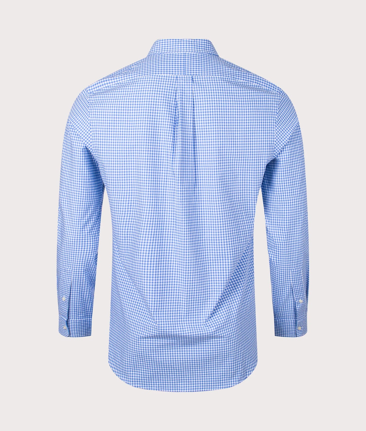 Slim Fit Gingham Stretch Poplin Shirt