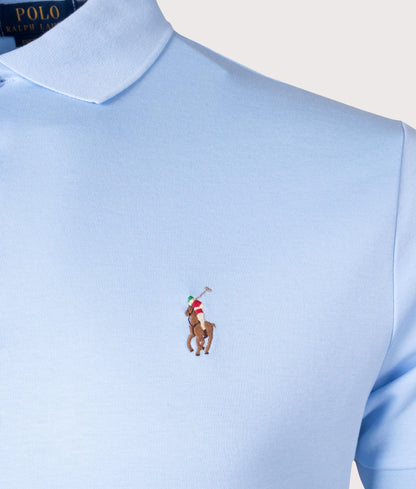 Custom Slim Fit Interlock Polo Shirt