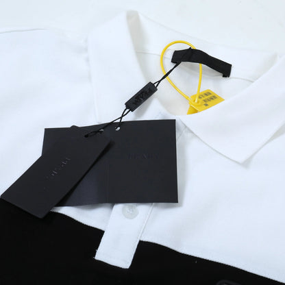 260415 New high-quality gradient collar polo shirt