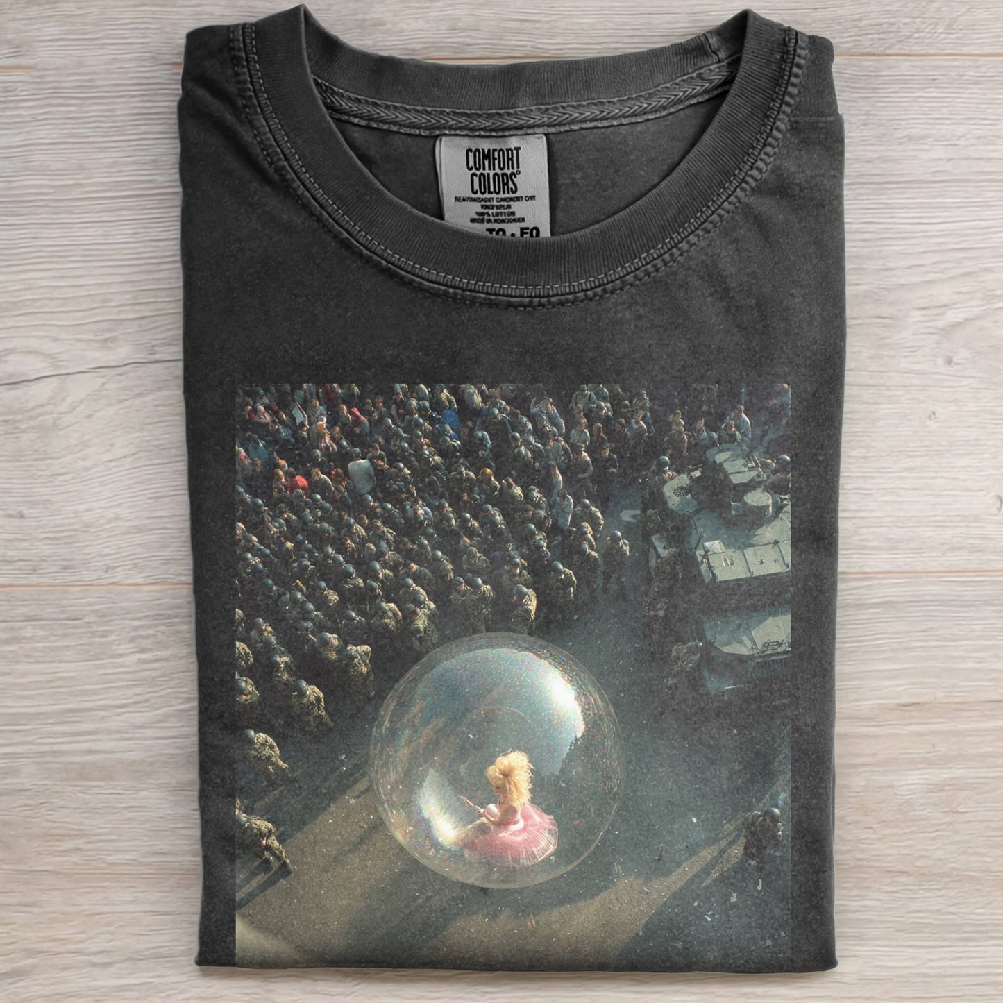 BARBIECORE FOAM TEE