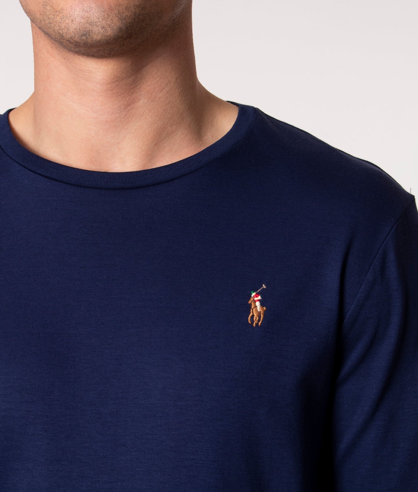 Custom Slim Fit Interlock Long Sleeve T-Shirt