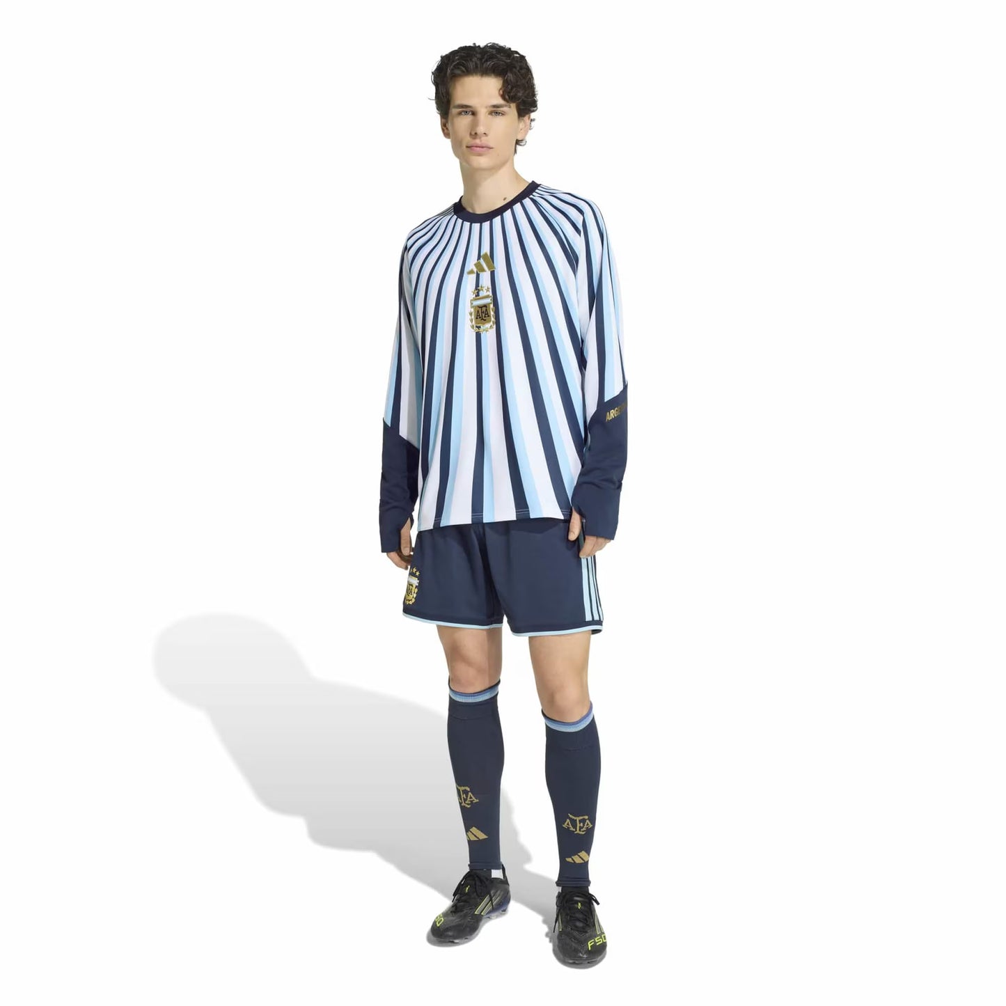 Argentina National Team 2026 Long Sleeve Pre-Match Top - White