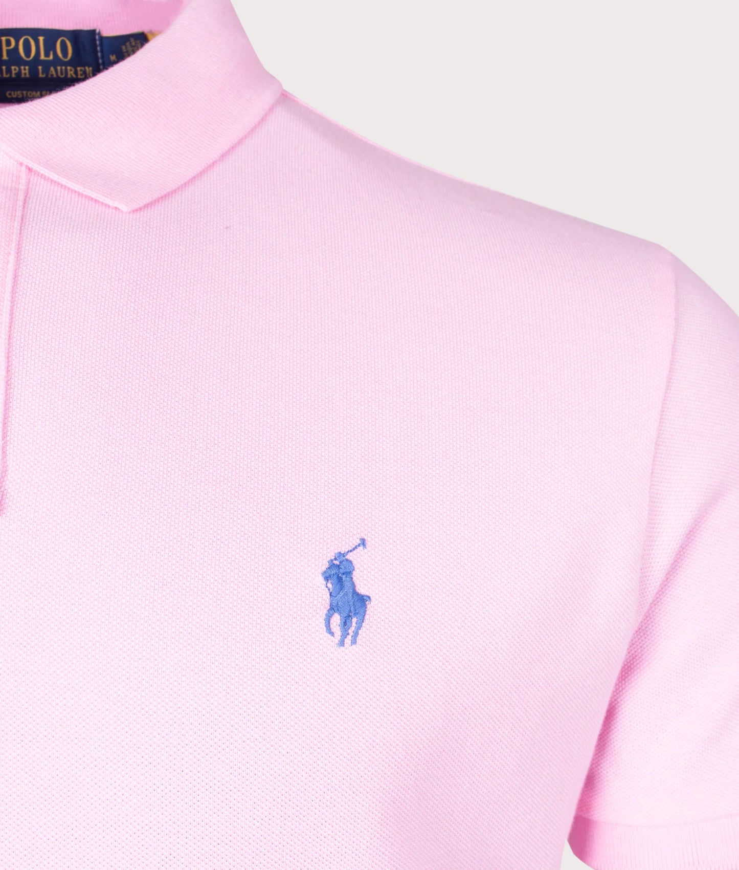Custom Slim Fit Mesh Polo Shirt