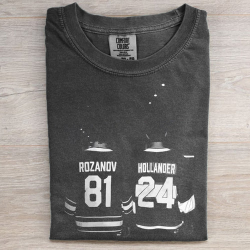 Comfort Colors Funny Williams & Storrie Hockey T-shirt