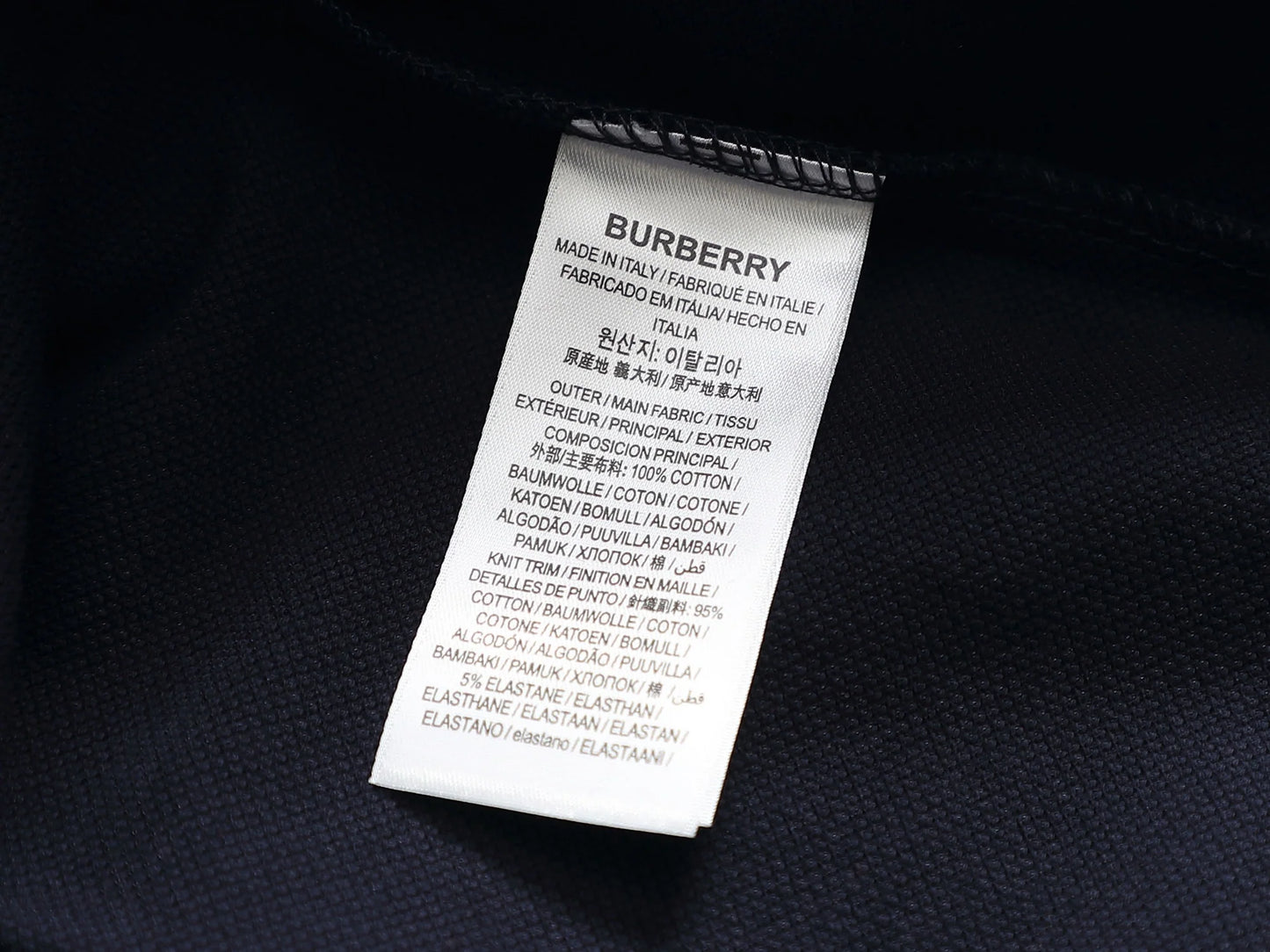 260415 New high-quality checked patchwork knit collar polo shirt