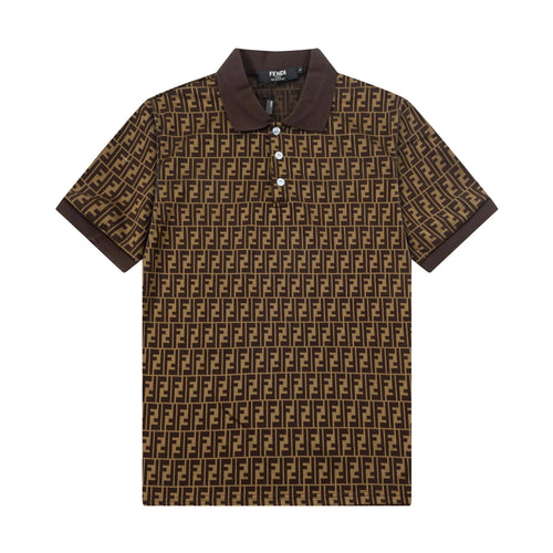 250305 New high quality jacquard fabric POLO shirt