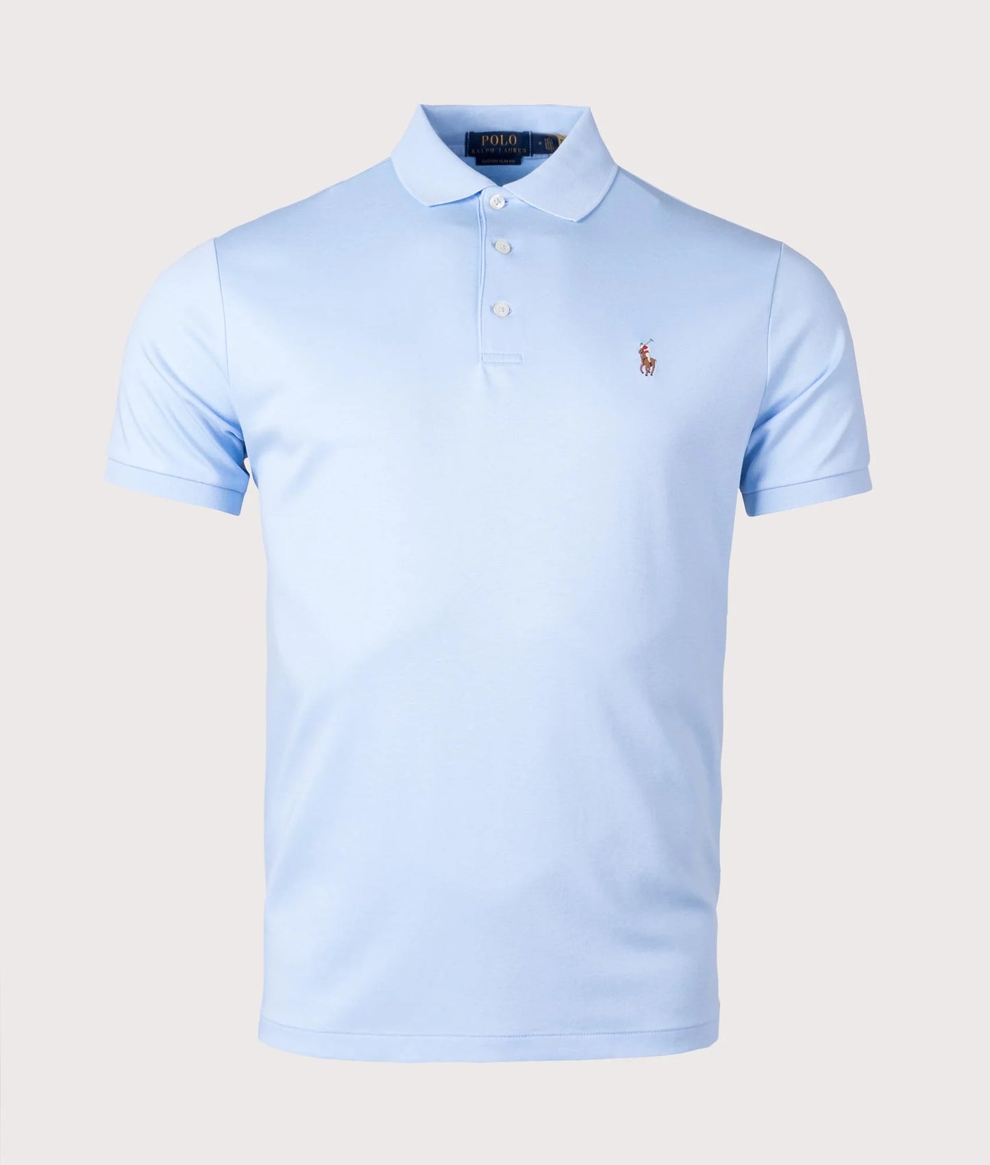 Custom Slim Fit Interlock Polo Shirt
