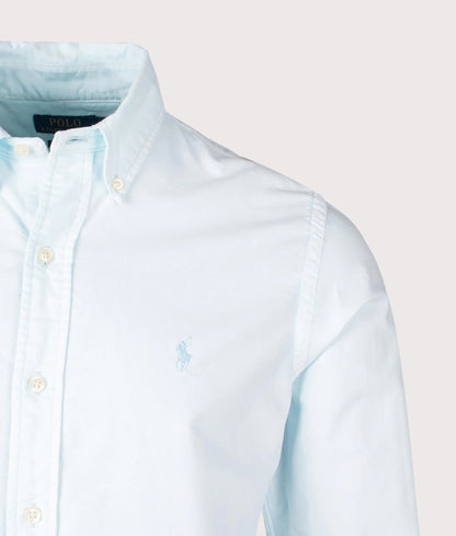 Custom Fit Mineral-Dyed Oxford Shirt