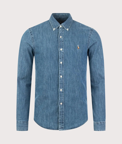 Slim Fit Denim Shirt