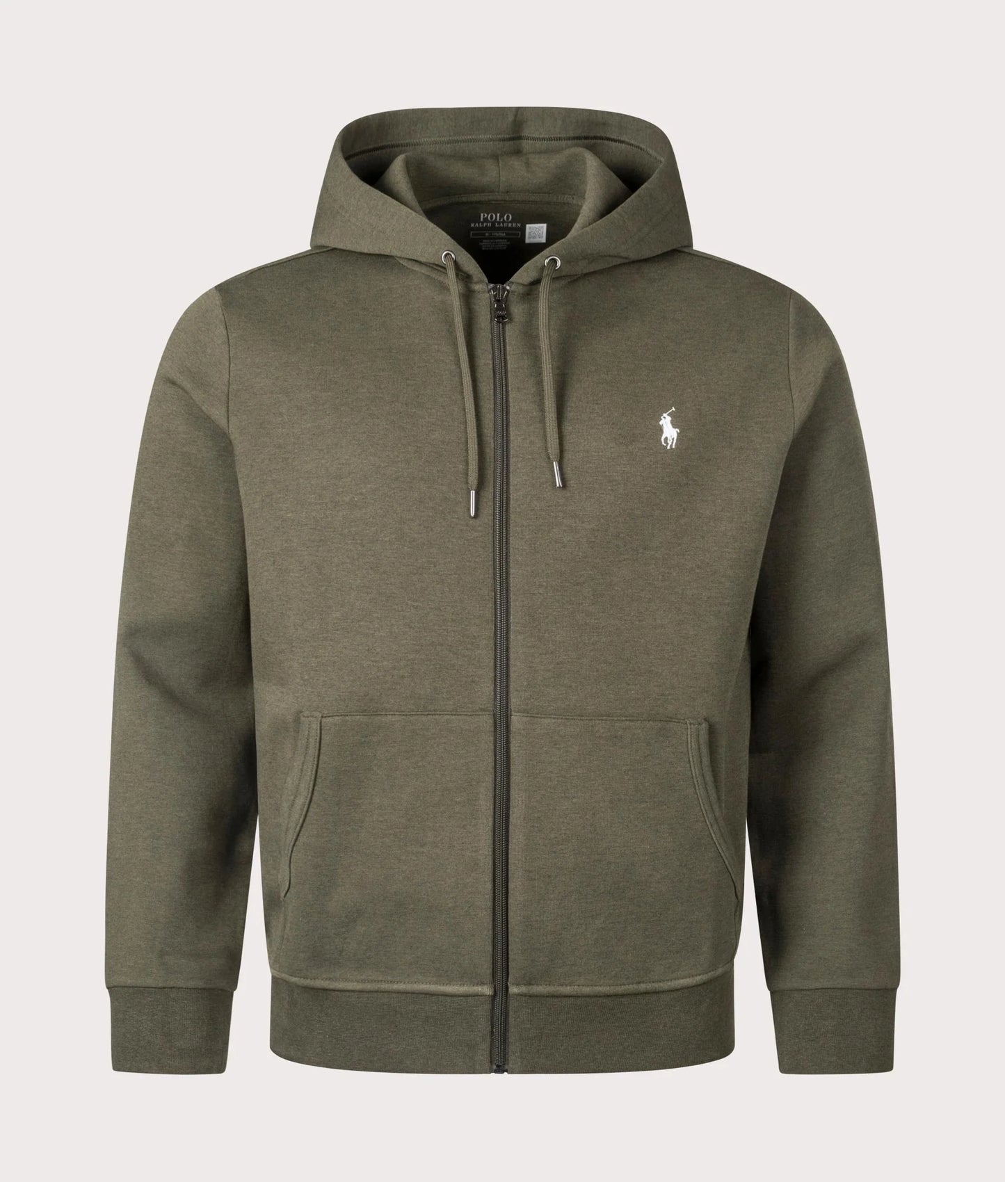 Zip Through Double Knit Hoodie