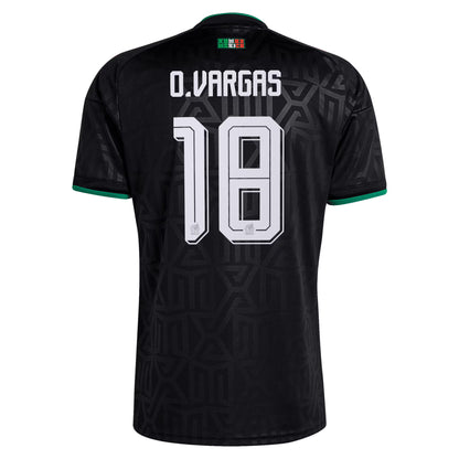 Obed Vargas Mexico National Team 2026 Third Replica Jersey - Black