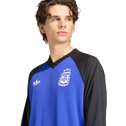 Argentina National Team 2026 Long Sleeve Pre-Match Top - Blue