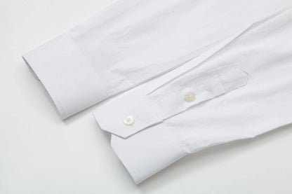 0818 New autumn and winter heavy craft embroidered loose version long sleeve shirt