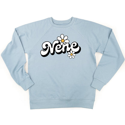 DAISY - NENE - w/ Full Daisy on Back - Lightweight Pullover Sweater