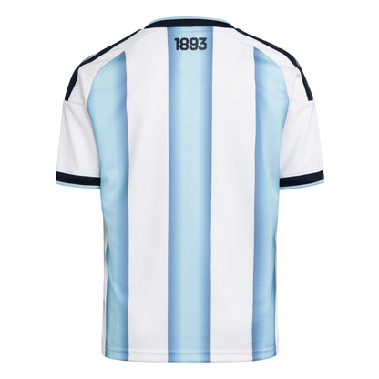 Argentina National Team Youth 2026 Home Replica Jersey - White