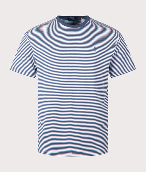 Classic Fit Striped Soft Cotton T-Shirt