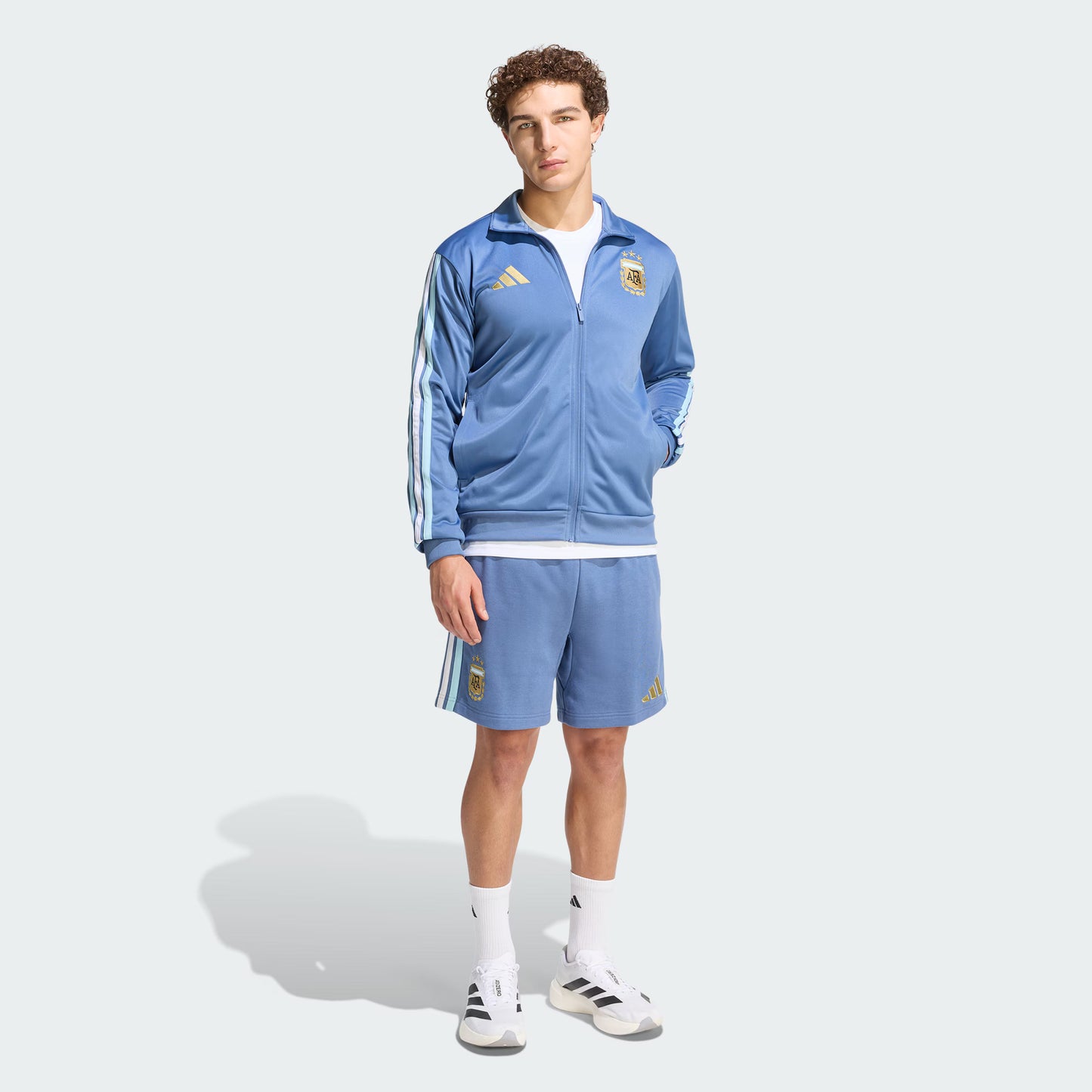 Argentina National Team  Home Alphaskin Full-Zip Track Top - Blue