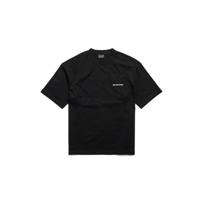 MEN'S LOGO T-SHIRT MEDIUM FIT IN BLACK