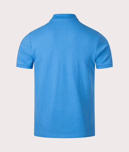 Custom Slim Fit Mesh Polo Shirt